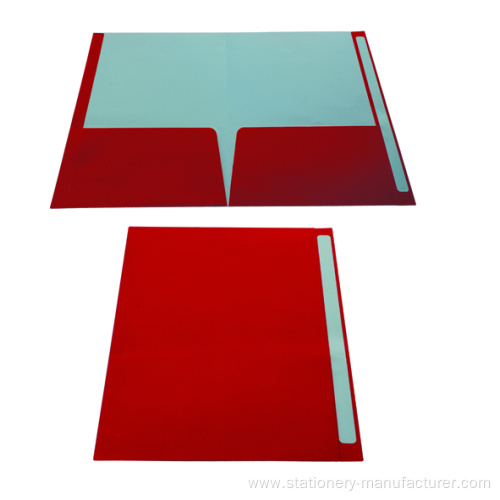 Colored kraft paper folder